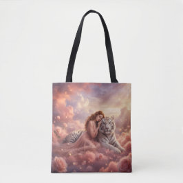 Weiße Himmelstiger-Fantasy-Tasche