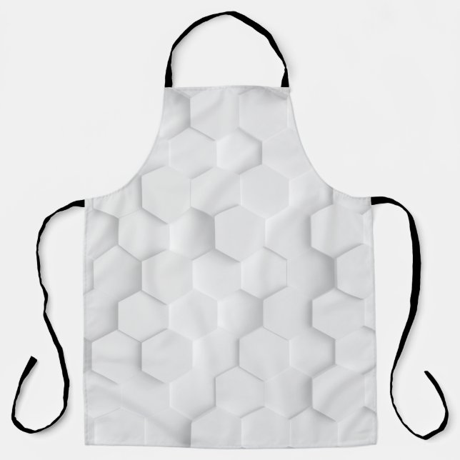 Weiße Hintergrundtextur. 3d Abbildung, 3d ing. Schürze (Vorderseite)
