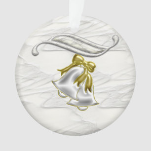 Weiße Hochzeit Ornament
