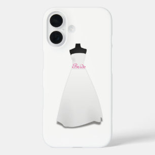 Weiße Hochzeitskleid Braut iPhone 16 Hülle