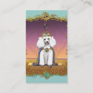 Weiße Hülle Visitenkarte