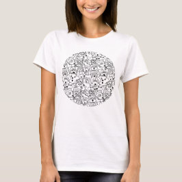 'Weiße Hunde Zeit Tahiti für Frauen T-Shirt
