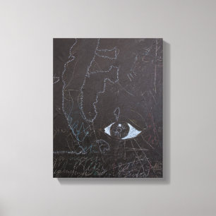 Weiße Ideen und Blackboards 2 Leinwand