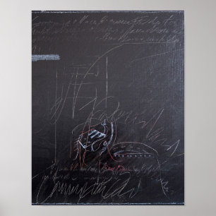 Weiße Ideen und Blackboards 3 Poster