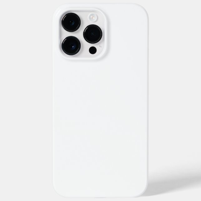 Weiße iPhone 14 Pro Max Hülle (Rückseite)