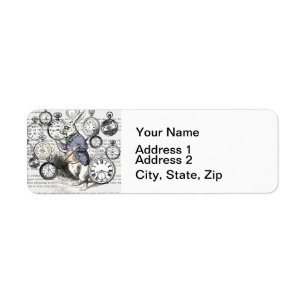 Weiße Kaninchen-Alice im Wunderland