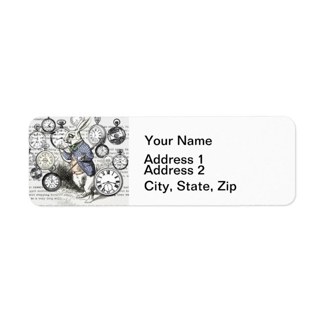 Weiße Kaninchen-Alice im Wunderland (Vorne)