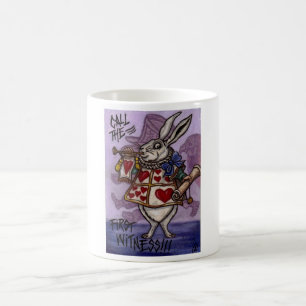 WEISSE KANINCHEN Alice im Wunderland-Tasse Tasse