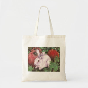 Weiße Kaninchen-Tasche Tragetasche