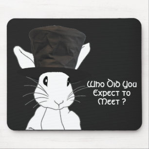 Weiße Kaninchenmuse Mousepad