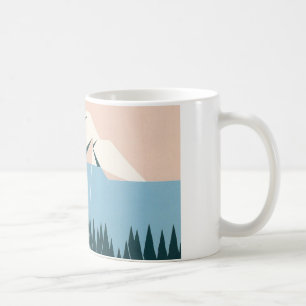 Weiße Kappen Tasse