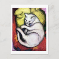 Weiße Katze, Franz Marc