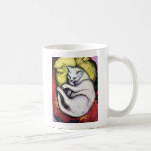 Weiße Katze, Franz Marc Tasse