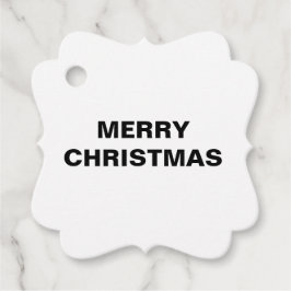 WEISSE KLEINE CHRISTMAS EINFACHE FAVOR TAVOR GESCHENKANHÄNGER