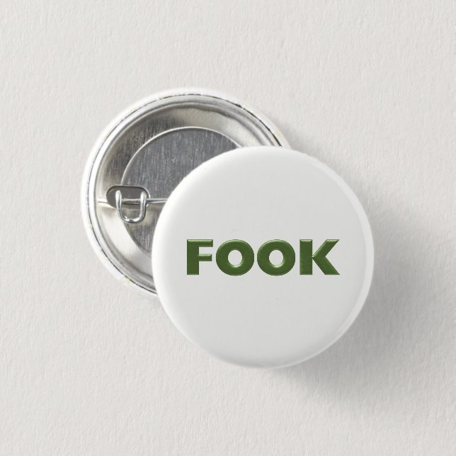 Weiße kleine Fook-Taste Button (Vorne & Hinten)