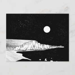 Weiße Klippen von Dover Postkarte