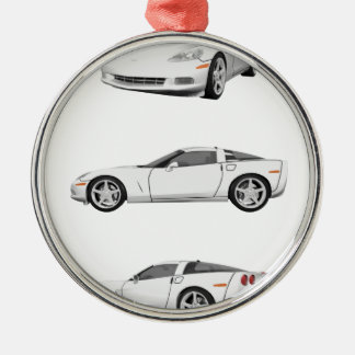Weiße Korvette: Ornament Aus Metall