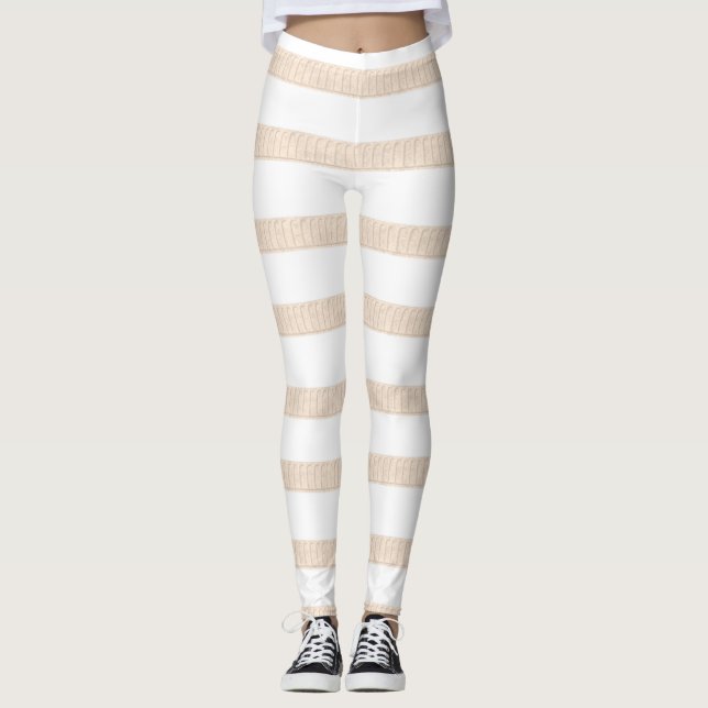 Weiße Leggings (Vorderseite)
