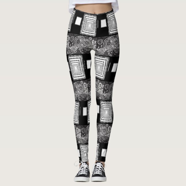 Weiße Leggings (Vorderseite)