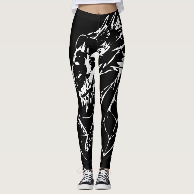 Weiße Leggings (Vorderseite)