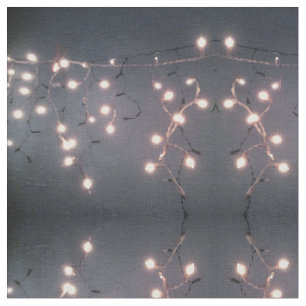 Weiße Lichter Stoff