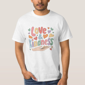 Weiße Liebe Inspiriert Designs T-Shirt