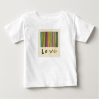 Weiße Liebes-Cotton-T-Shirt