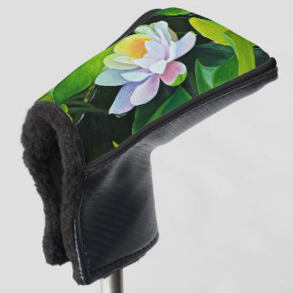 Weiße Lilie Golf Headcover