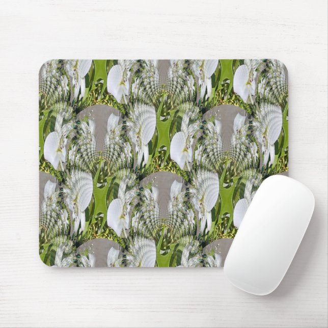 Weiße Lilien...... Mousepad (Mit Mouse)