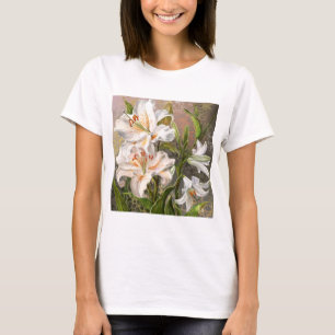 Weiße Lilien T-Shirt