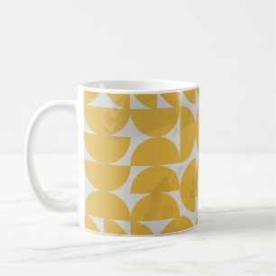 Weiße Linien Muster. Geometrische Streifenfarbe Ze Kaffeetasse