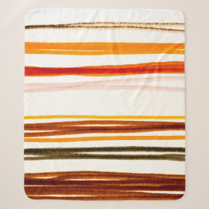Weiße Linien Muster. Geometrische Streifenfarbe Ze Sherpadecke