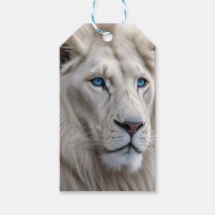 Weiße Lion Geschenkanhänger