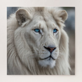 Weiße Lion Puzzle