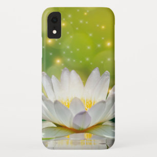 Weiße Lotusblumenlandschaft, Zen Case-Mate iPhone Hülle