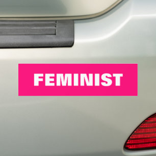 Weiße Magenta, Fuchsia, heiß rosa Auto Autoaufkleber