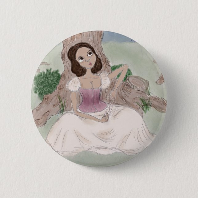 Weiße Magie Button (Vorderseite)