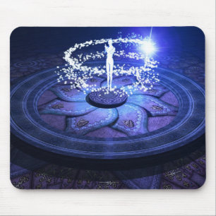 Weiße Magie Mousepad