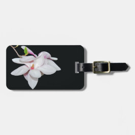 Weiße Magnolien Gepäckanhänger