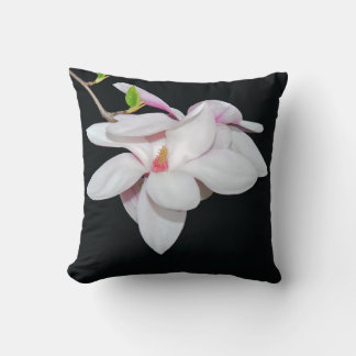Weiße Magnolien Kissen