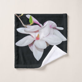 Weiße Magnolien Waschlappen