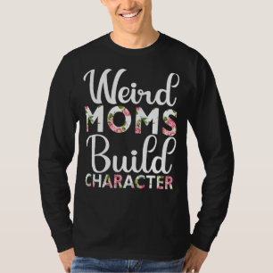 Weiße Mamas erstellen Muttertag 2022 T-Shirt