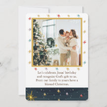 Weiße Männer mit Geschenken Krippe Save the Date