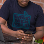 "Weiße Männer reden" bedeutet, aquamarinen blauen  T-Shirt<br><div class="desc">Manchmal ist das Schärfste an Gefühlen, sie mit anderen zu teilen. Manche Männer finden das besonders schwer. Das Teilen Ihrer Gefühle hilft Ihnen, naher zu werden, zu den Leuten, die Sie interessieren und die sich um Sie kümmern, und es lindert Stress und Spannung. Sei weise, lass es einmal aus, während...</div>