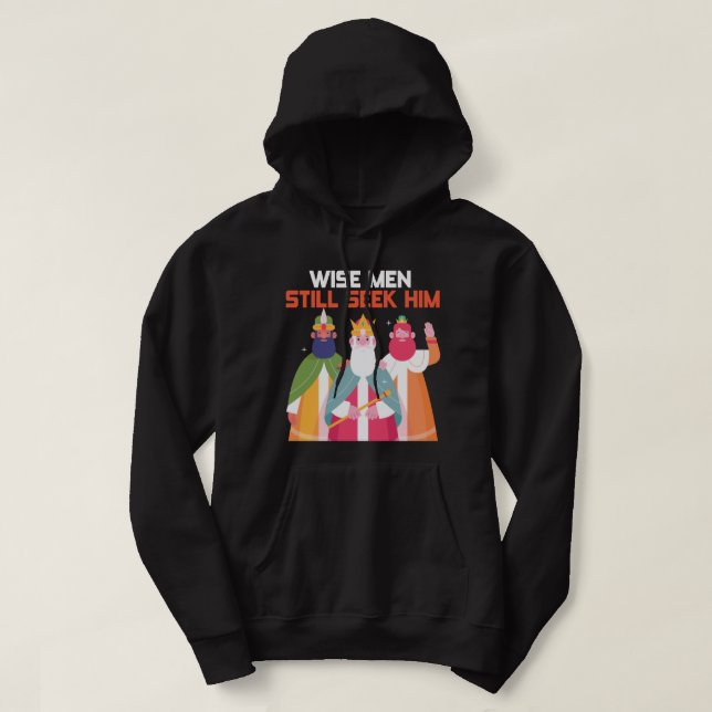 Weiße Männer suchen ihn noch immer nach Christlich Hoodie (Design vorne)
