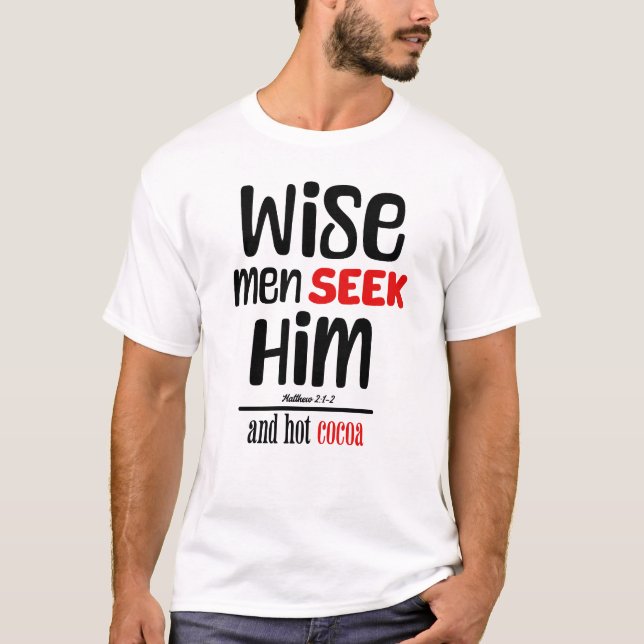 Weiße Männer suchen Ihn- und heiße Kakao- Matthew  T-Shirt (Vorderseite)