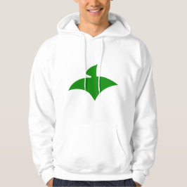 Weiße Männerjacke (Airfly) Green Hoodie