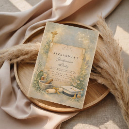 Weiße-Mantel-Apotheke-Abschlussfeier Einladung