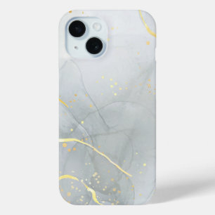 Weiße Marmor-Chic-Glitter Case-Mate iPhone Hülle