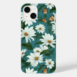 Weiße Milch und Schmetterlinge Case-Mate iPhone 14 Hülle